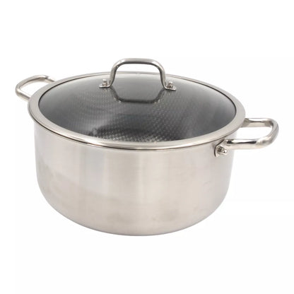 Puodas su dangčiu OSFÉ Tri-Ply, 32 cm, 12 l