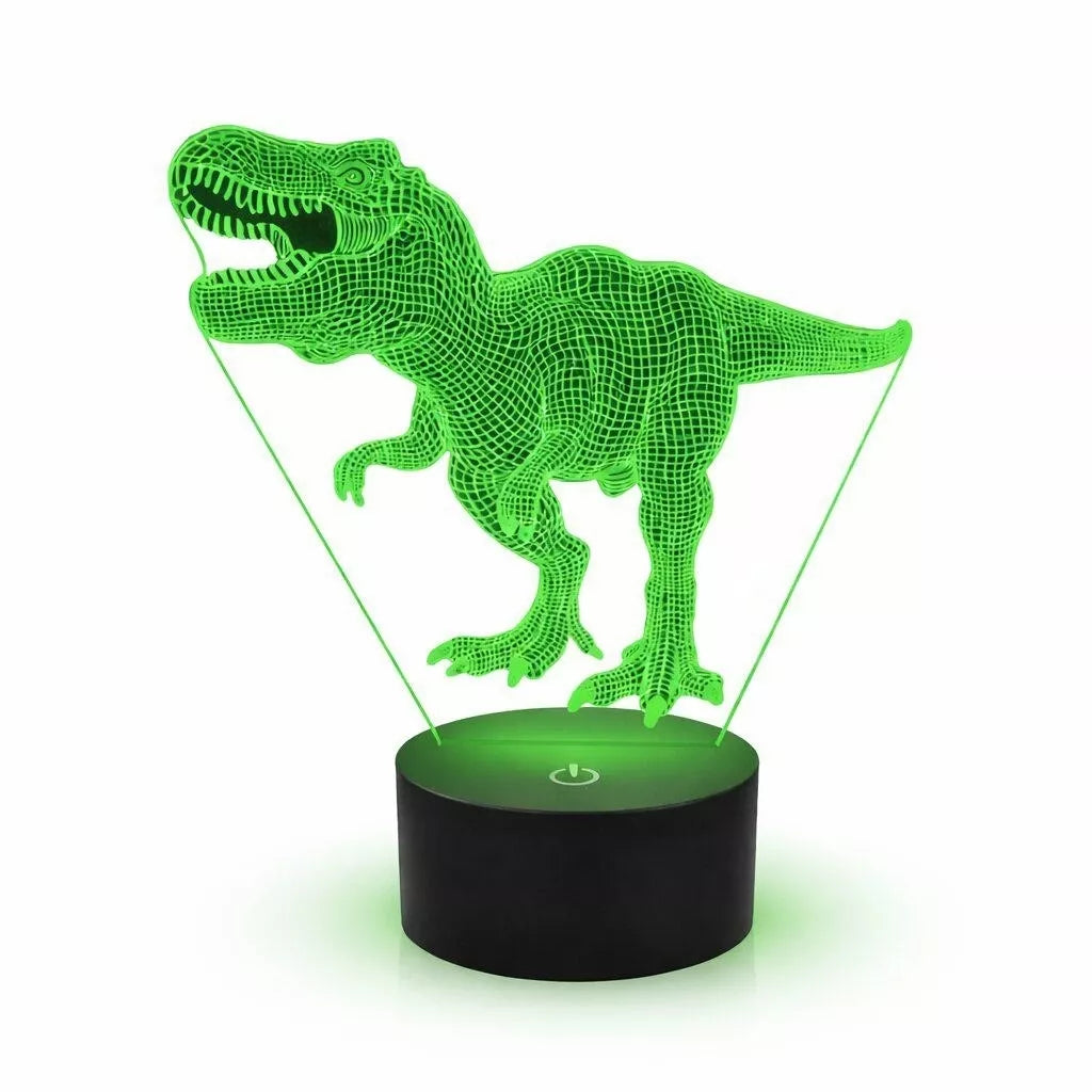 3D Lempa Dinozauro formos