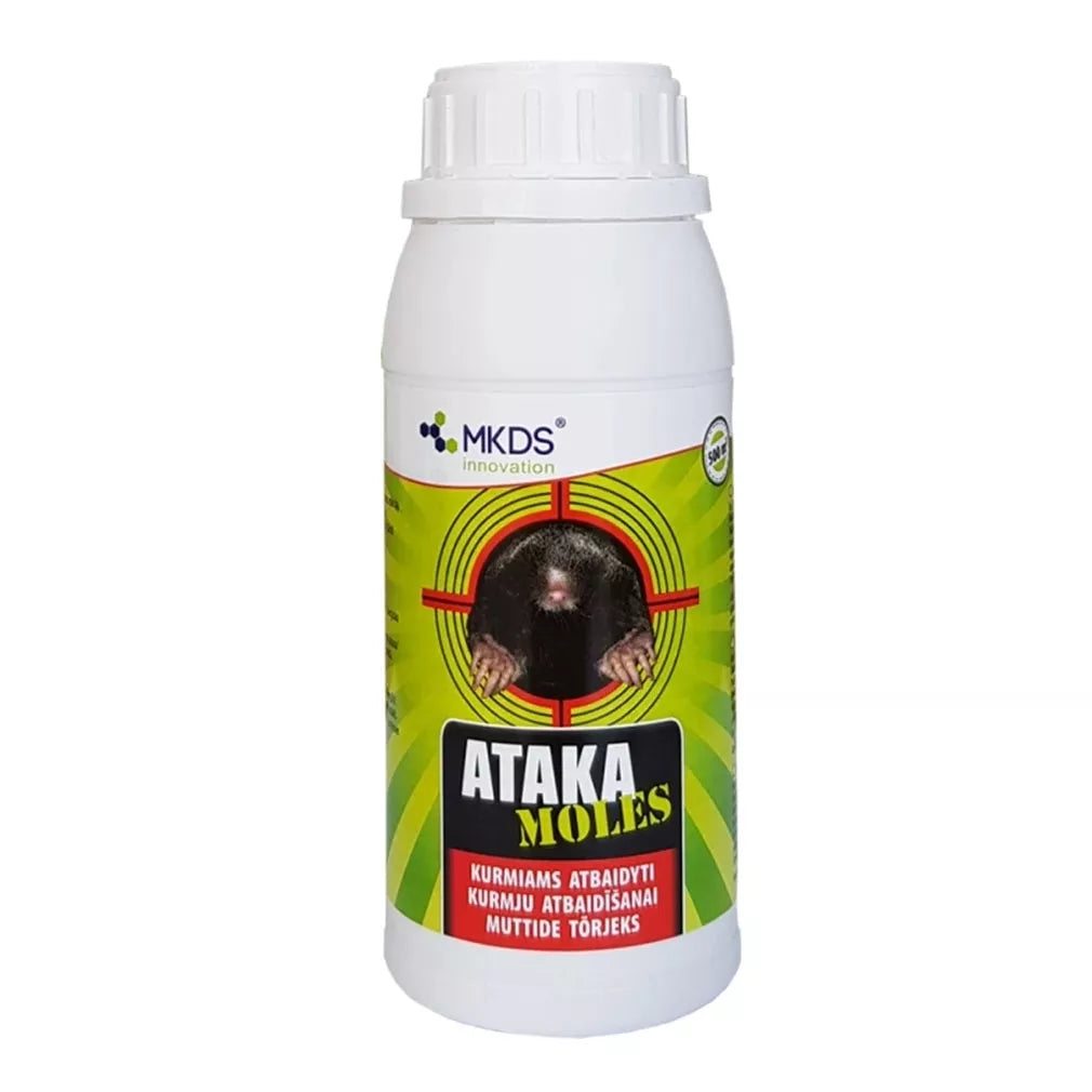 Ataka moles repelentas kurmiams atbaidyti, 500 ml