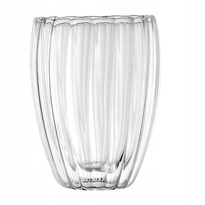 Dvigubo stiklo puodelis 350ML.