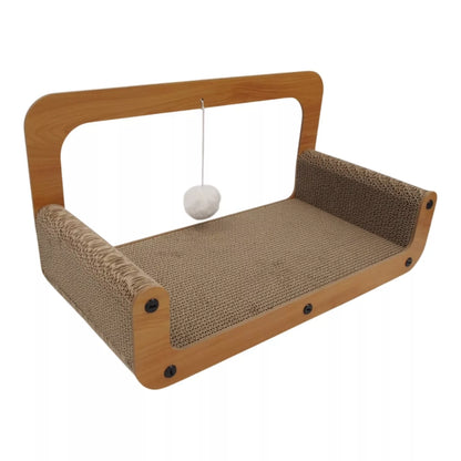 Kartoninė draskyklė katėms 50 x 25 x 26 cm