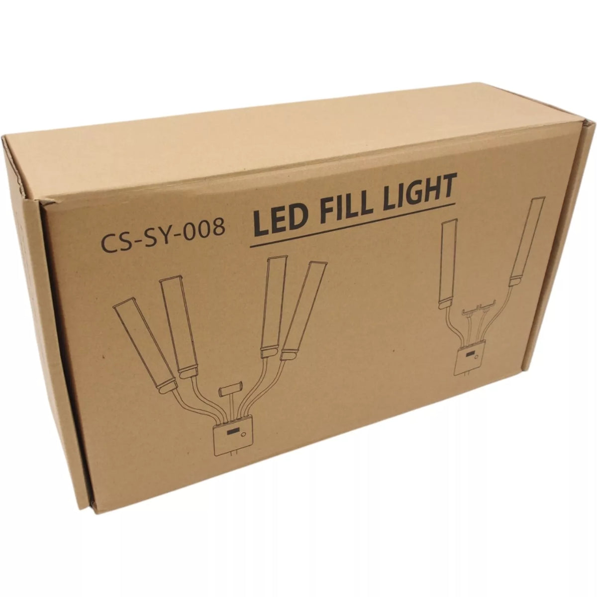 LED panelinės lempos su trikoju