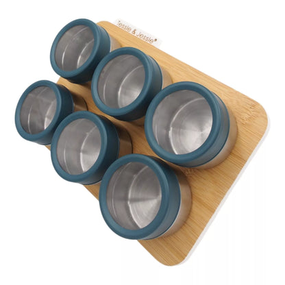 Magnetinė prieskoninė (6 indeliai)