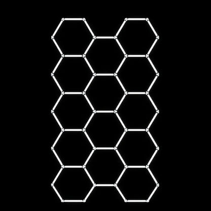 Modulinis lubinis LED šviestuvas Hexagon