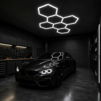Modulinis lubinis LED šviestuvas Hexagon