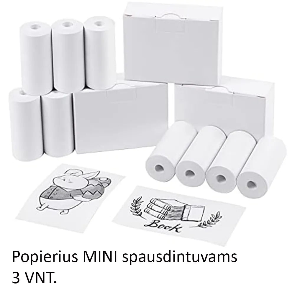 Popierius MINI spausdintuvams, 5 vnt.