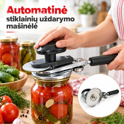 Rankinis stiklainių uždarymo įrankis TR2307