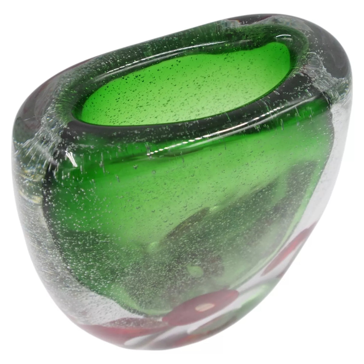 Stiklinė vaza, 18x7x27 cm – Forma Lumo kolekcija