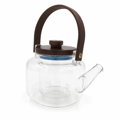 Stiklinis arbatinukas su dangteliu 1000 ml