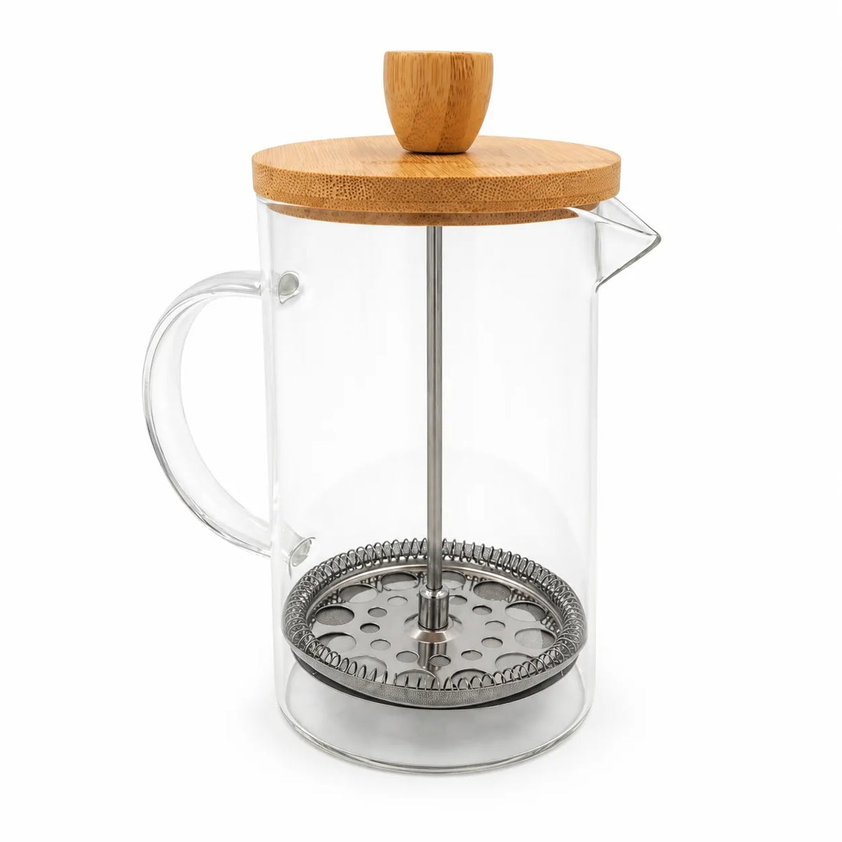 Stiklinis kavinukas su nuspaudžiamu filtru 800 ml