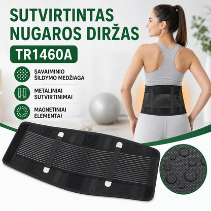 Sutvirtintas nugaros diržas - L