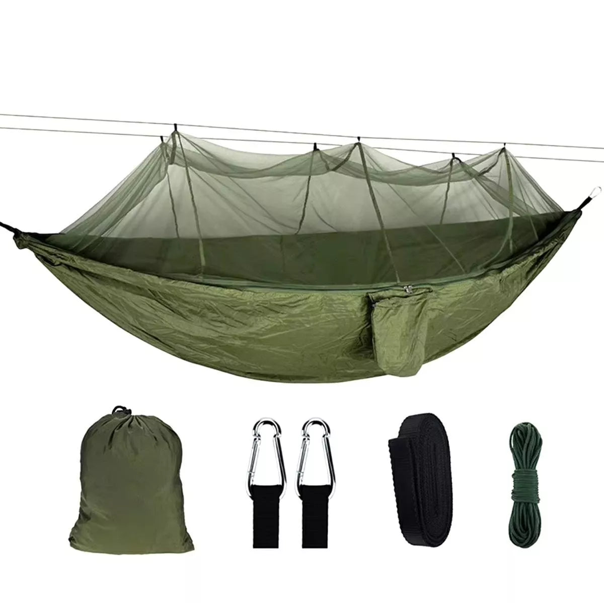 Turistinis hamakas 260x140cm