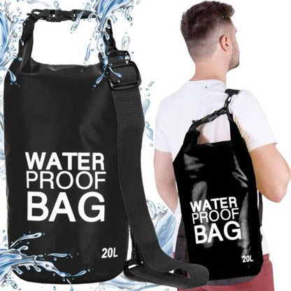 Vandeniui atspari kuprinė / maišas 20L Juodas